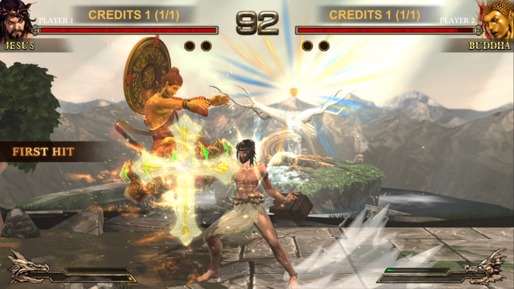 FIGHT OF GODS , ARCADE EDITION , Software Kit