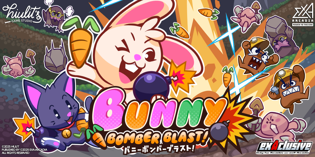 『バニーボンバーブラスト！』6月14日稼働予定！