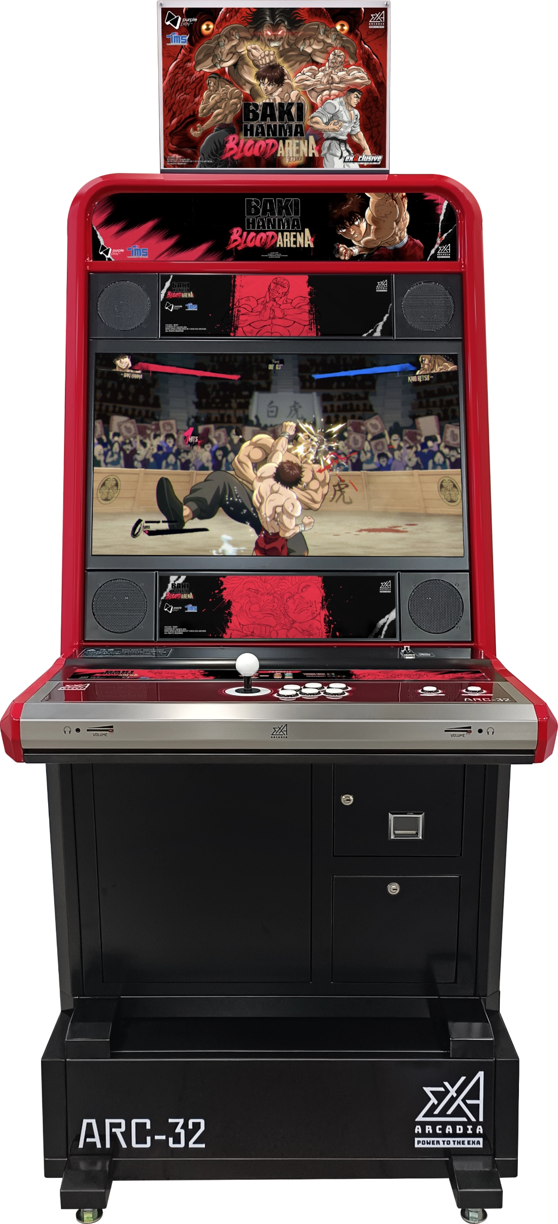 BAKI HANMA: BLOOD ARENA CLASH Cabinet