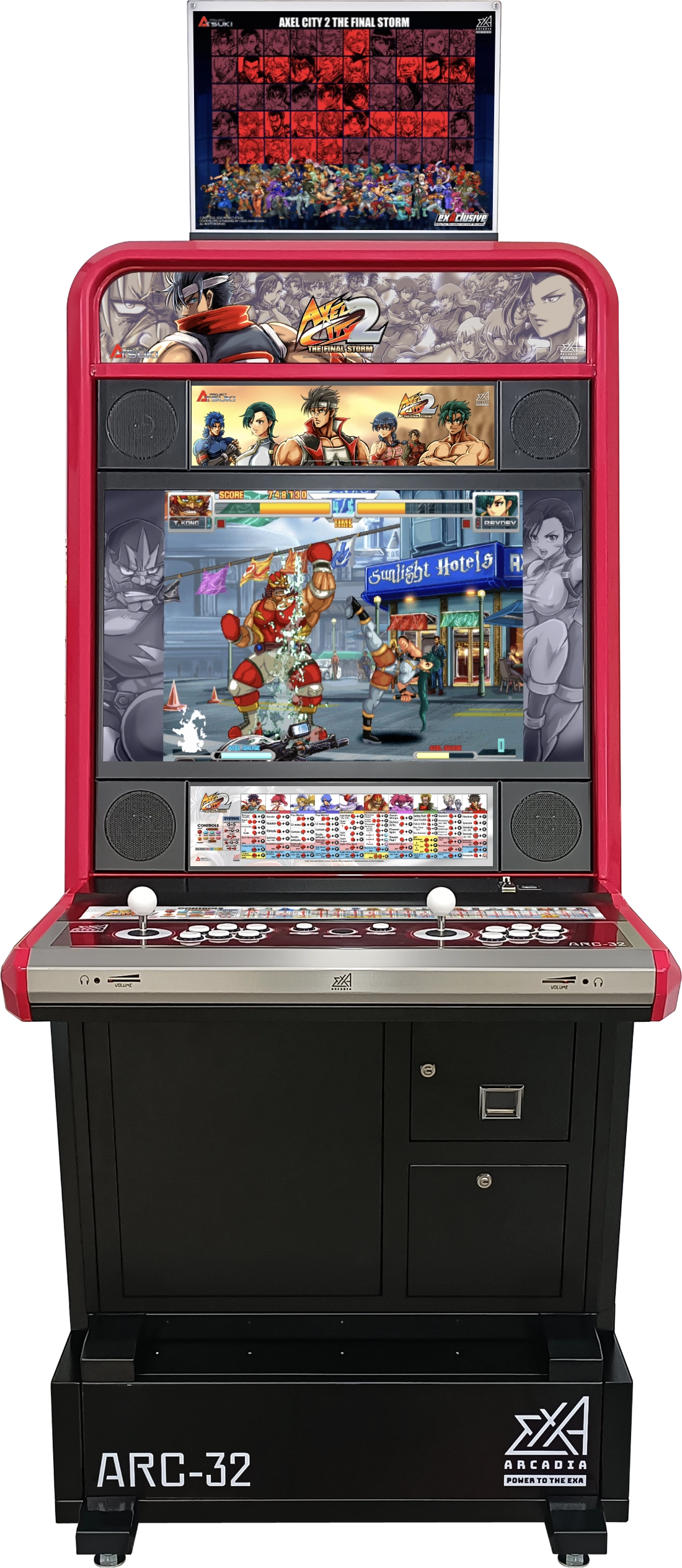 アクセルシティ2 ザ・ファイナルストーム Cabinet