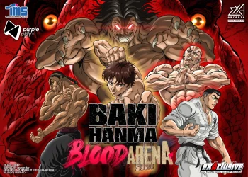 Illustration of BAKI HANMA:<br>BLOOD ARENA CLASH
