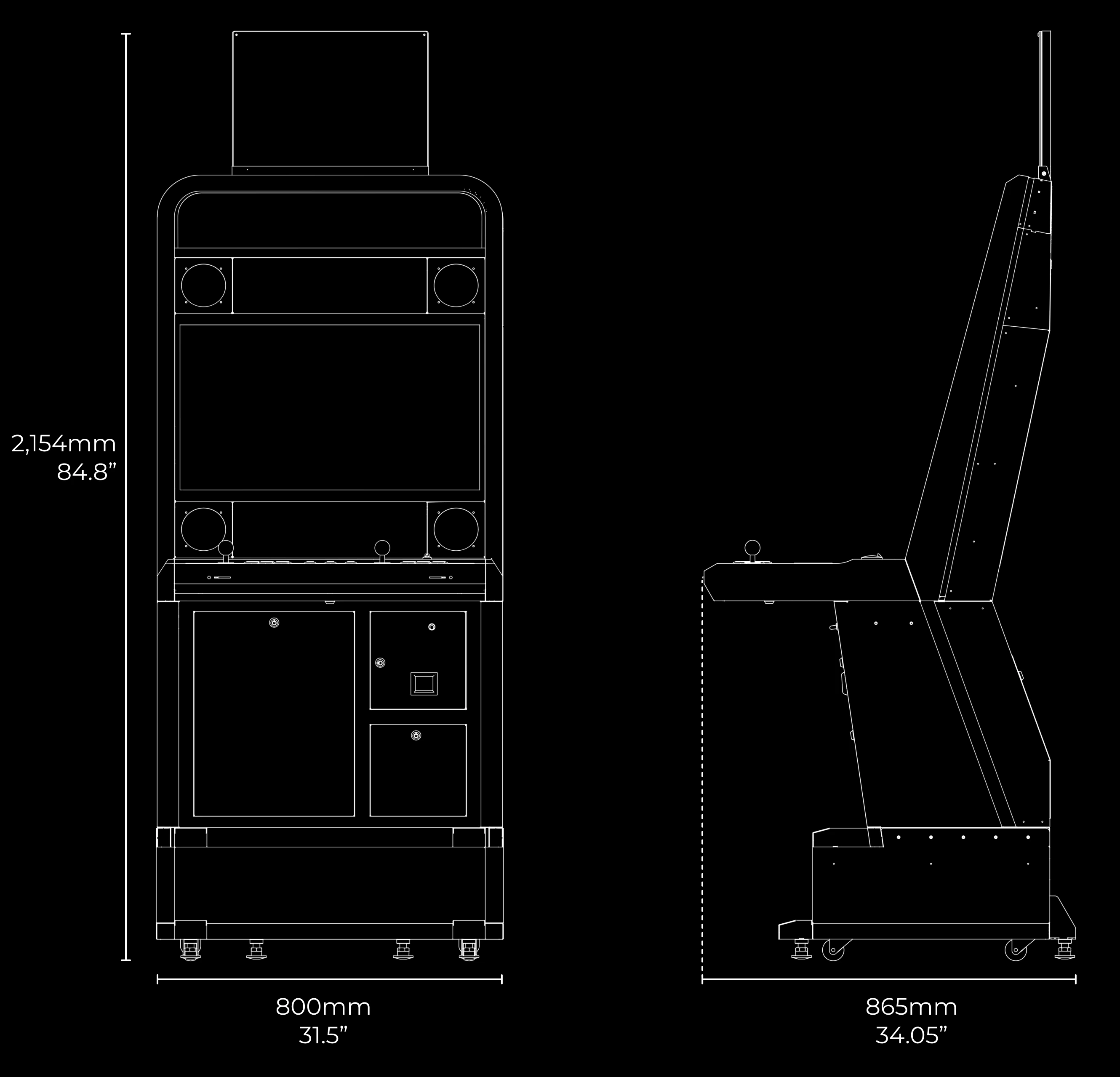 Specifications — Stand