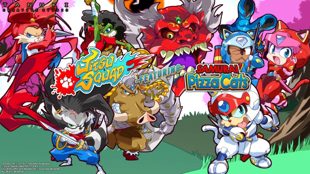JITSU SQUAD featuring SAMURAI PIZZA CATS